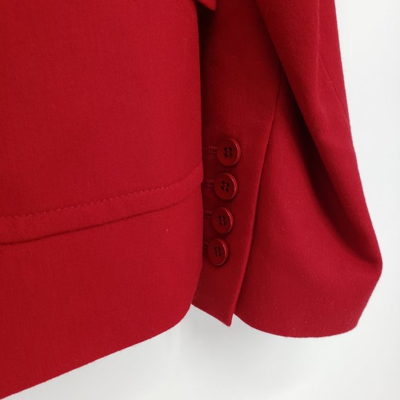 Talbots Red Blazer - Picture 6 of 8